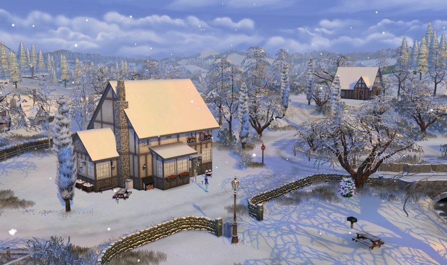 Sims 4 Seasons: téli hangulat